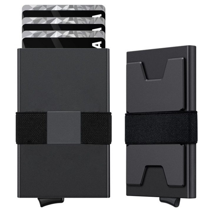 Kẹp Tiền Đựng Thẻ 2in1 Clip Money Wallet RFID - Thiết kế thông minh