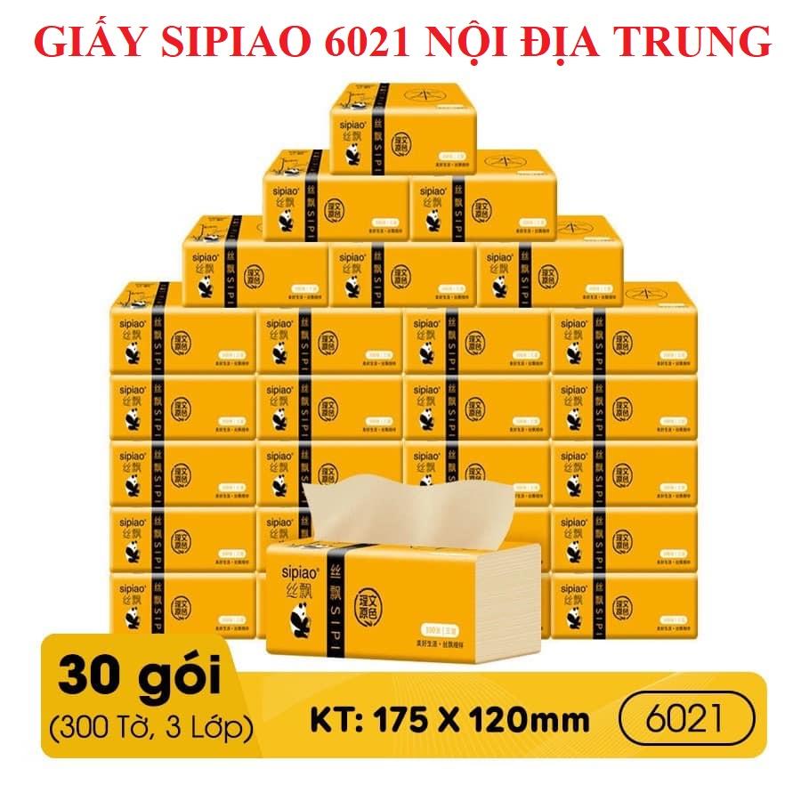 Giấy Sipao 6021-5 bản nội địa (chất lượng cao chiết xuất từ bột trúc, không chất tẩy trắng)