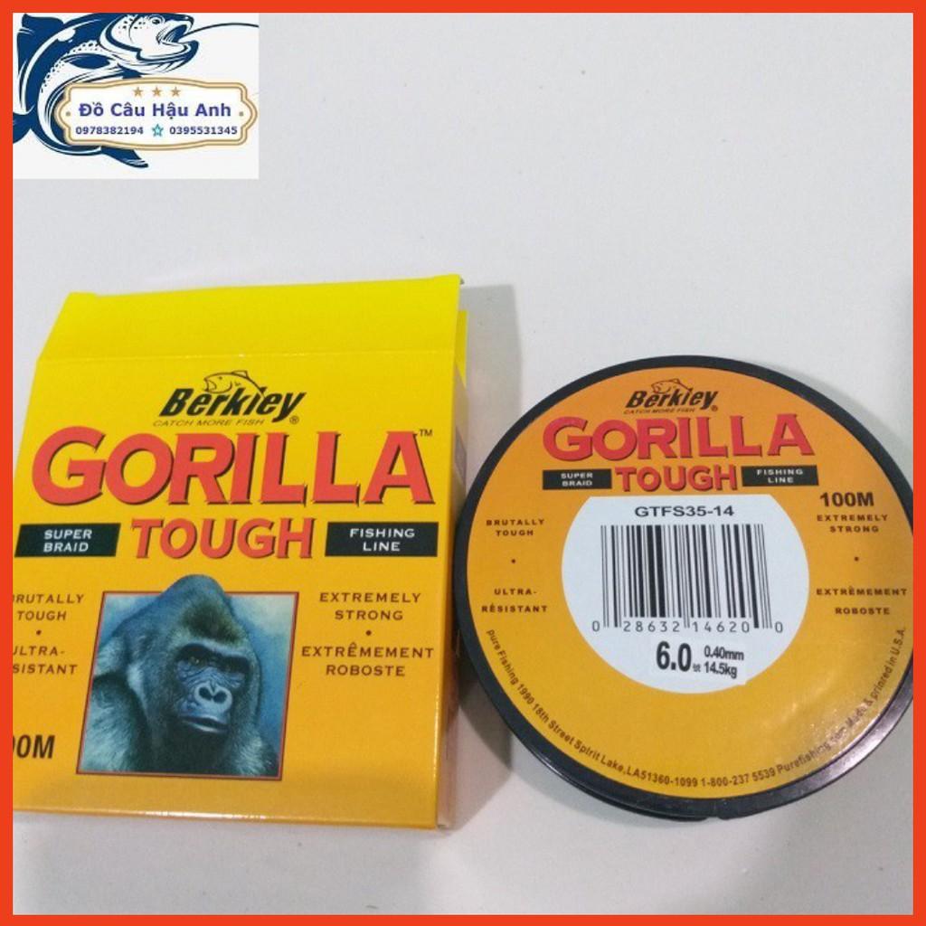 Cước câu cá GORILLA 100m siêu bền - siêu rẻ DC6 ( giá siêu khuyến mại