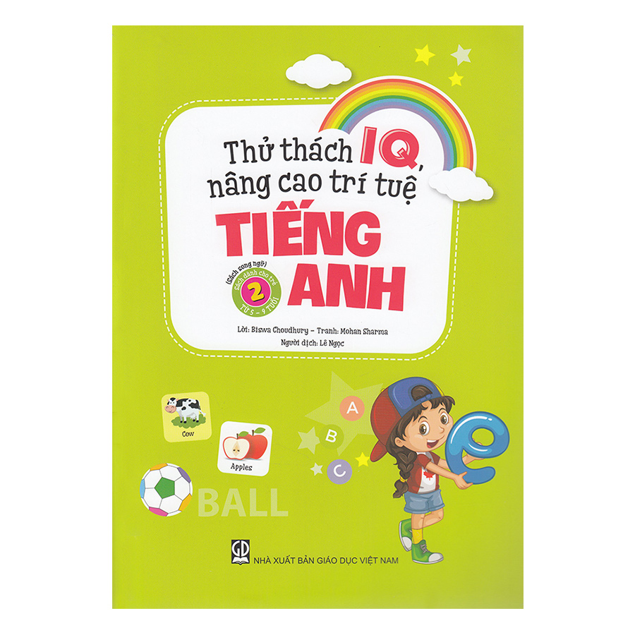 Thử Thách IQ, Nâng Cao Trí Tuệ - Tiếng Anh (Tập 2)