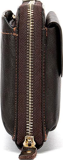 Ví cầm tay da bò BHM9043 Clutch da thật