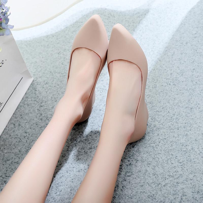 Giày búp bê giày công sở size 36 đến 40 size chuẩn nhiều màu có khả năng chịu nước, chống trơn trượt V158