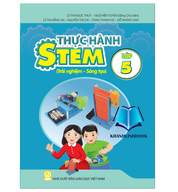 Sách - thực hành stem lớp 5 ( trải nghiệm - sáng tạo )