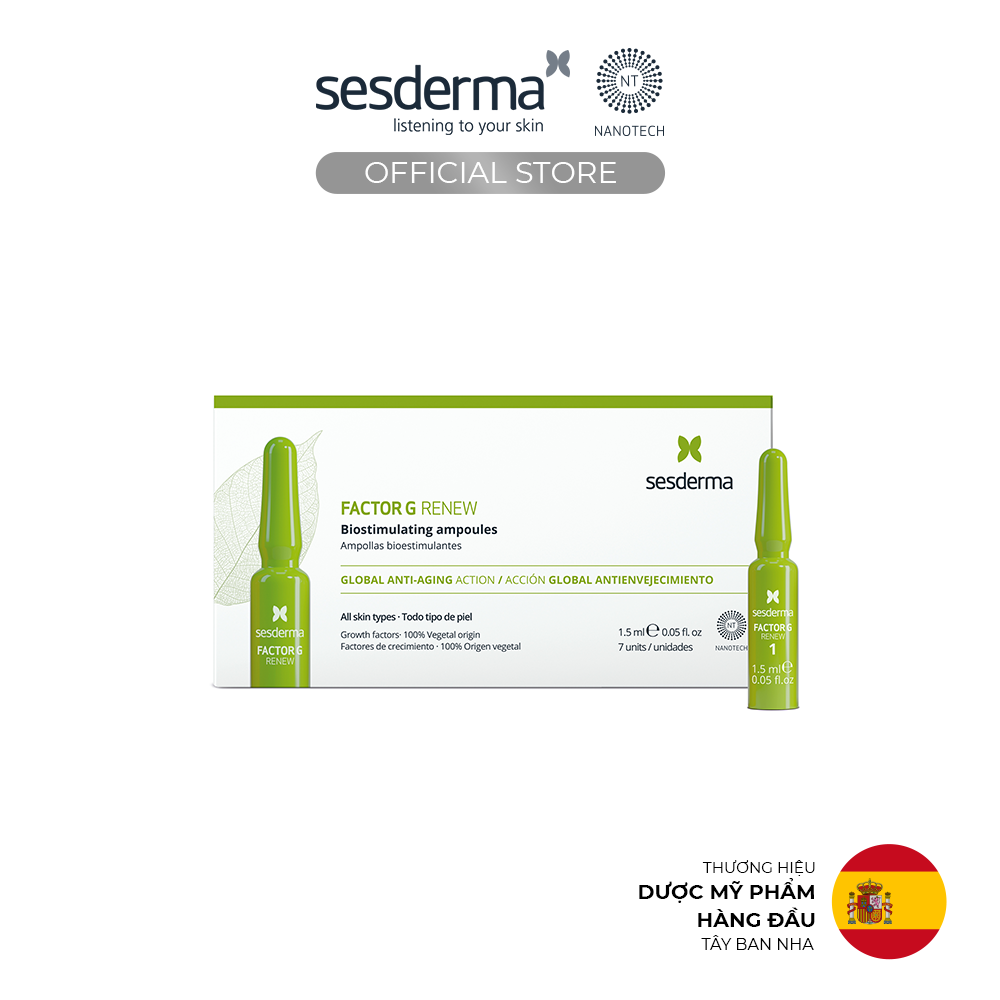 Tinh chất kích thích sinh học tái tạo da Sesderma Factor G cho mọi loại da
