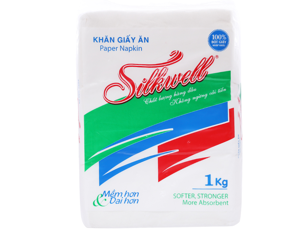 Giấy ăn cân Silkwell X240 xanh ngọc 1kg