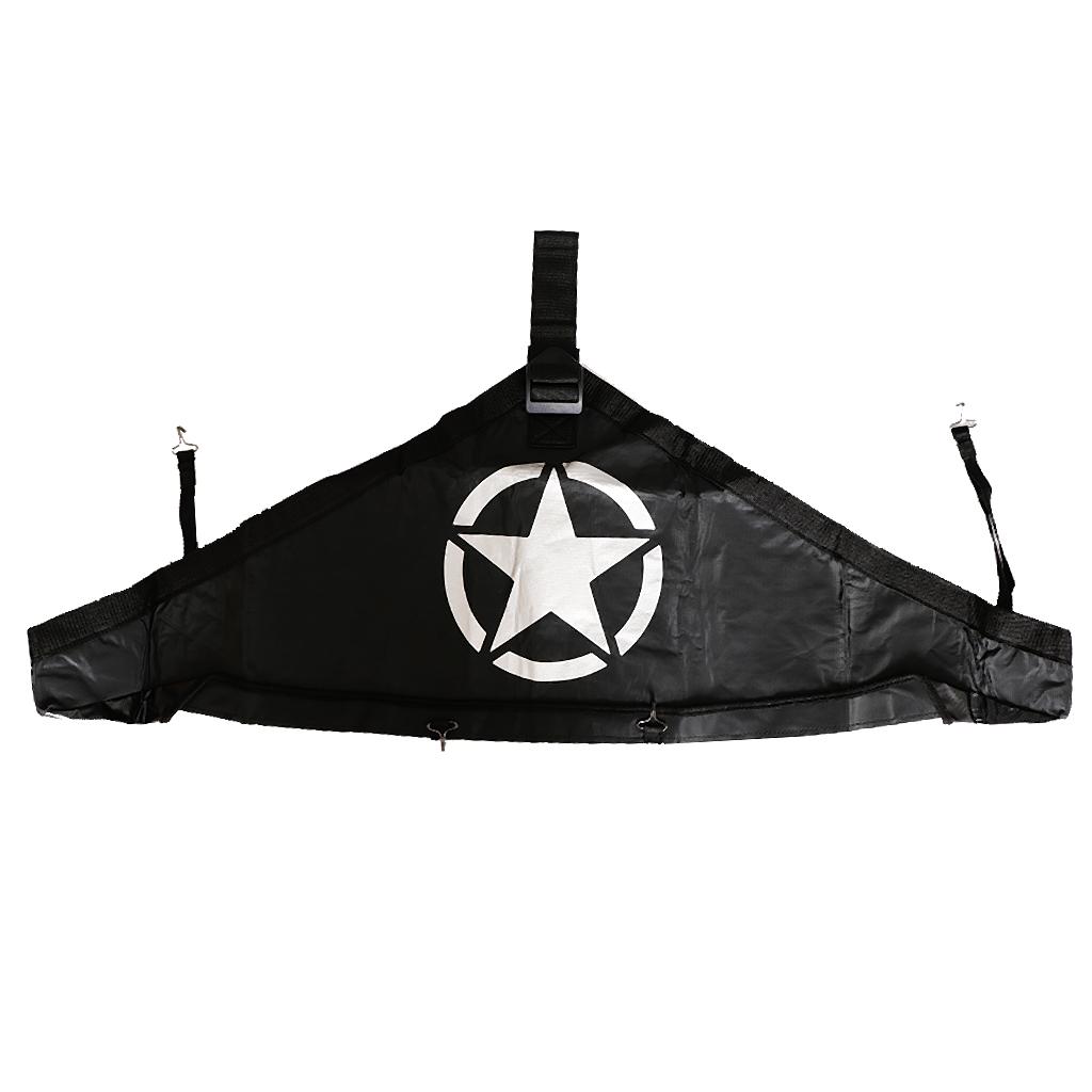 Front Hood Cover T-Style Protector Cover Kit For Jeep 2007-2017