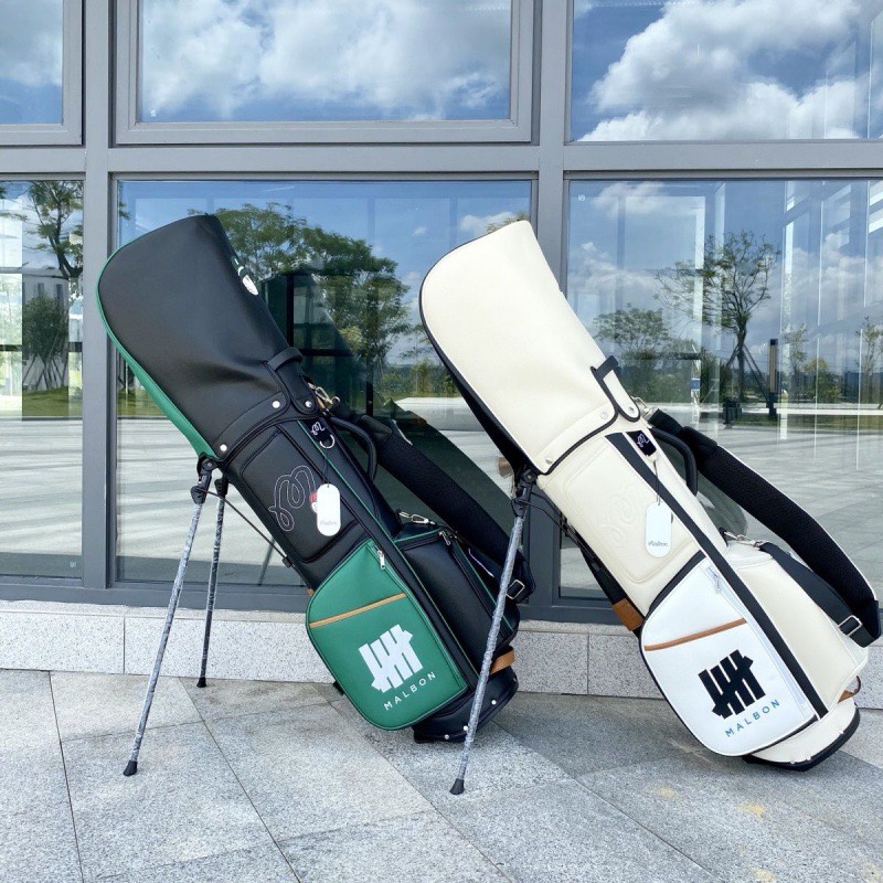 Túi đựng gậy golf Malbon có chân chống da PU chống nước cao cấp TG099
