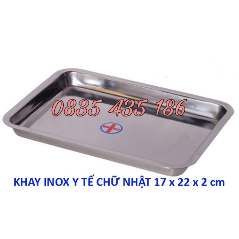 Khay Chữ Nhật Y Tế 17x23x2cm