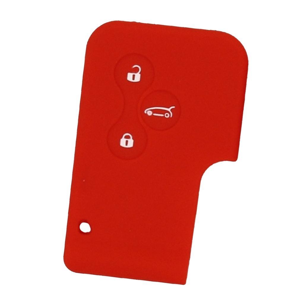 Car Smart Key Fob 3 Button Silicone Protector Cover Case For
