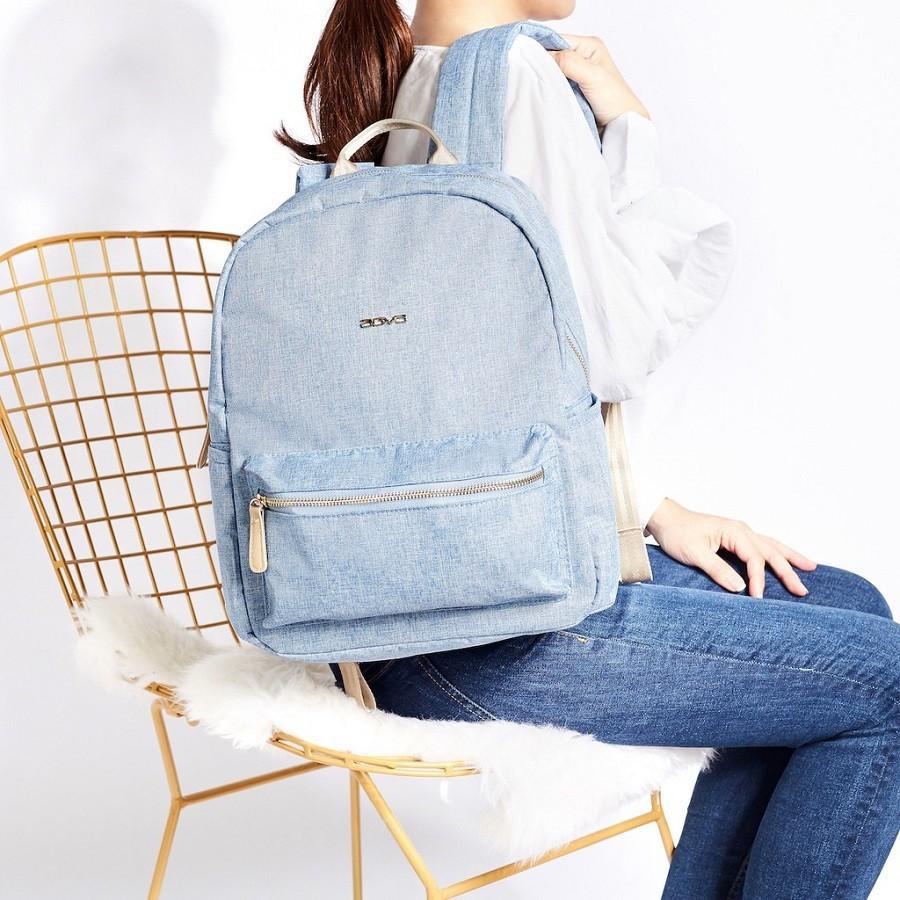 Balo nữ AGVA Stella 13.3 inch - Mã LTB351DENIMBLUE Xanh dương - Kích thước Ngang 29 x Rộng 14 x Cao 36 cm - Bảo hành 02 năm chính hãng