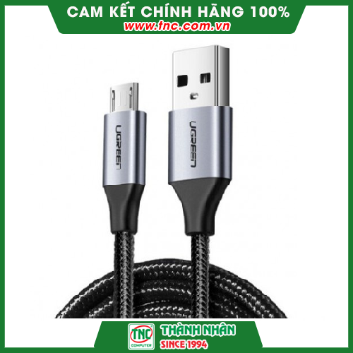 Cáp sạc nhanh Micro USB 2.0 Ugreen 60148 dài 2m-Hàng chính hãng