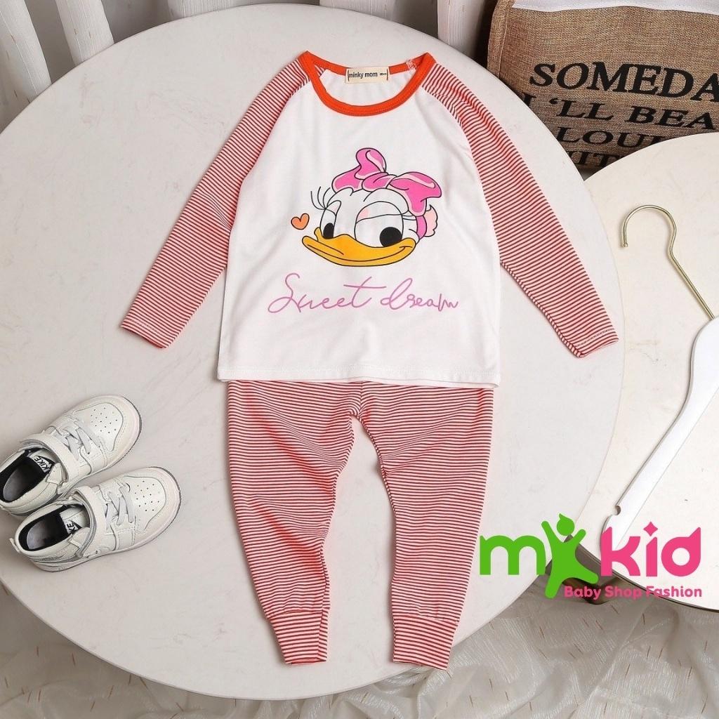 Bộ thu đông cho bé ️ Bộ dài tay Minkymom dài tay cho bé trai bé gái chất cotton co dãn và thấm hút mồ hôi tốt