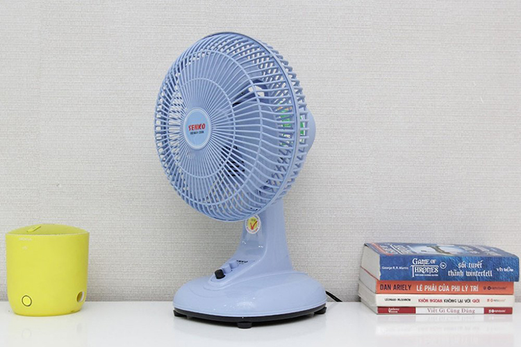 Quạt Bàn Mini Senko B102 - Tím Khoai Môn - Hàng Chính Hãng