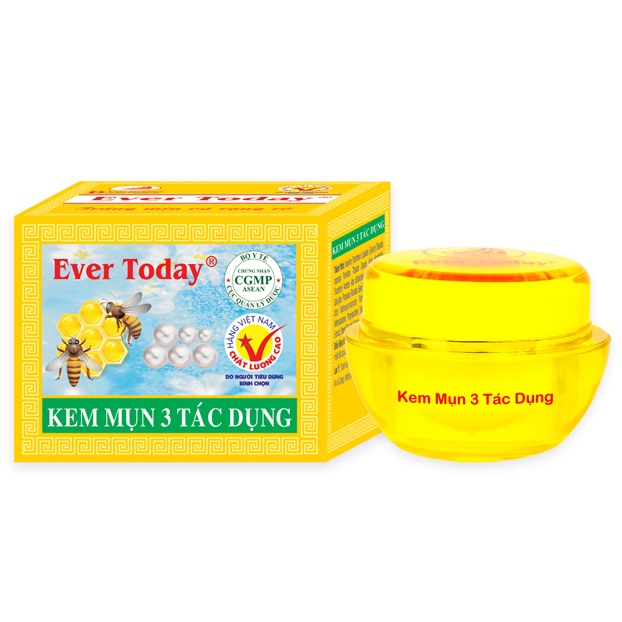 EVER TODAY - KEM NGỪA MỤN 3 TÁC DỤNG - 6g