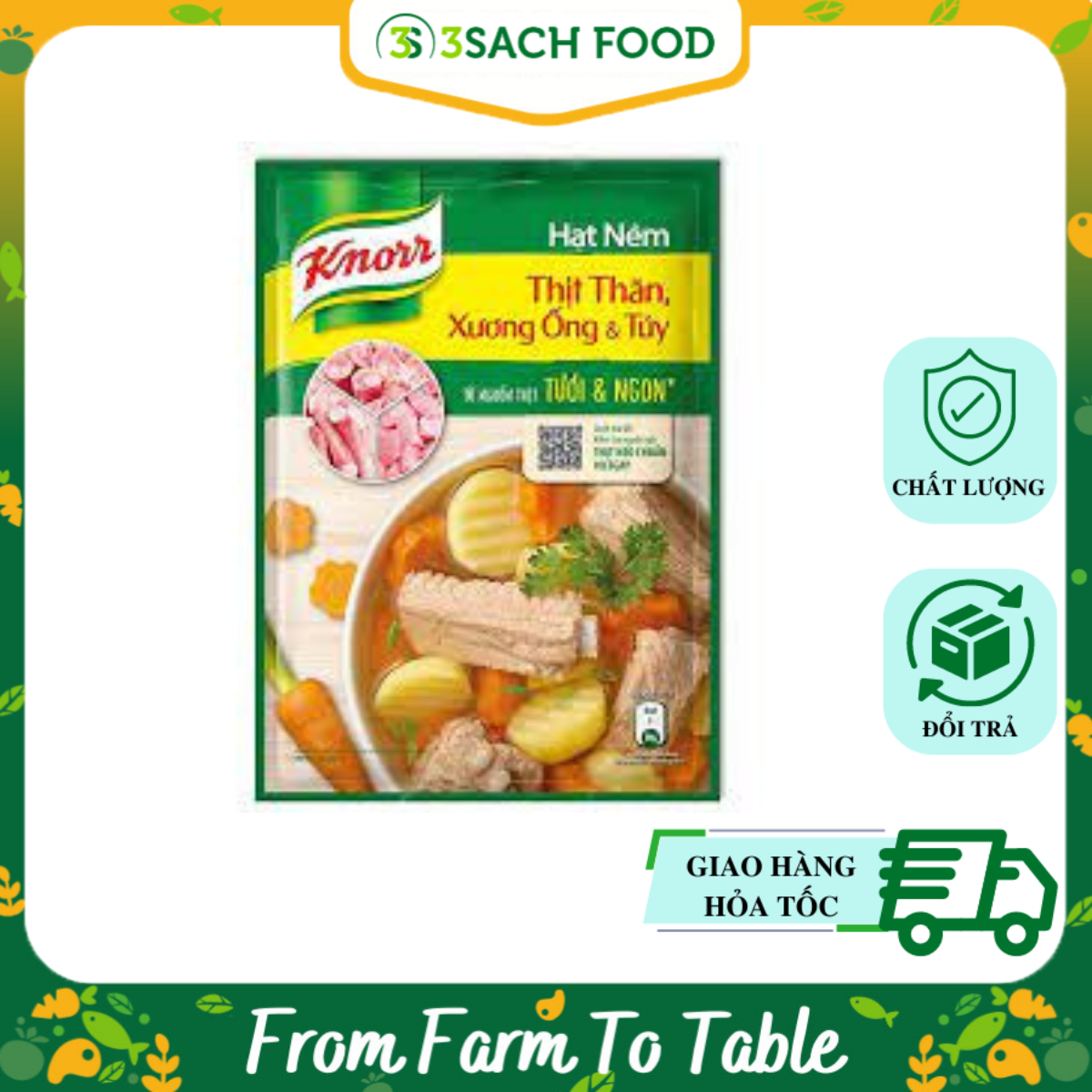 Hạt Nêm Từ Thịt Knorr