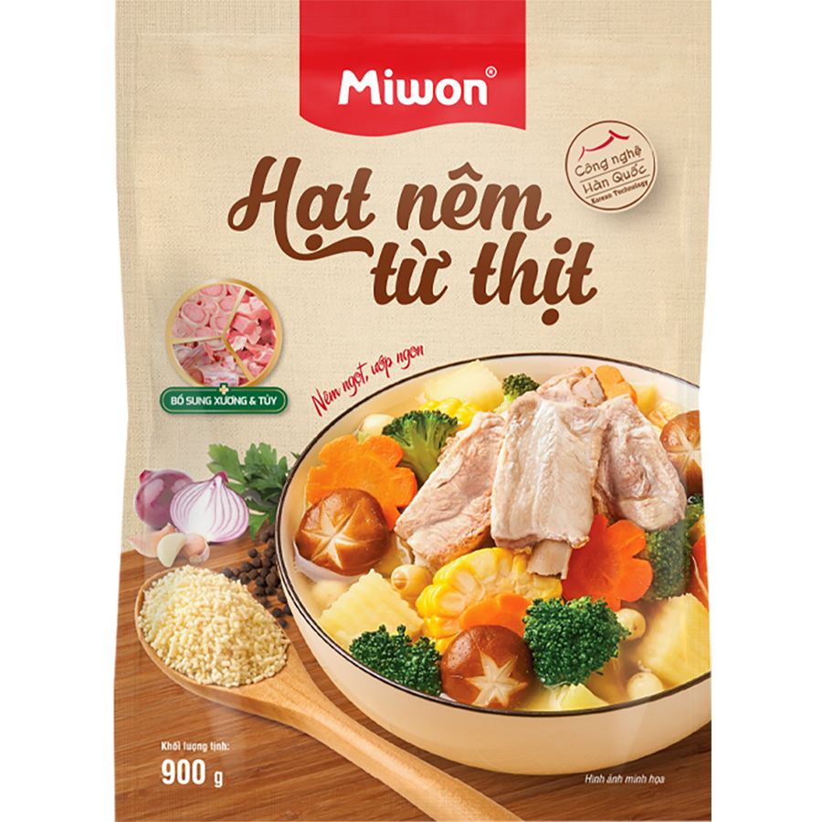 Hạt nêm Miwon gói 900g