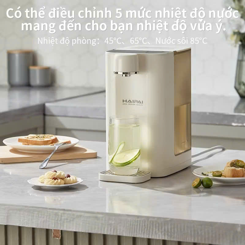 Máy Nước Nóng Để Bàn 3L Cao Cấp | Nước Nóng Chỉ 3 Giây | Điều Chỉnh Nhiều Mức Nhiệt Độ | Siêu Bền