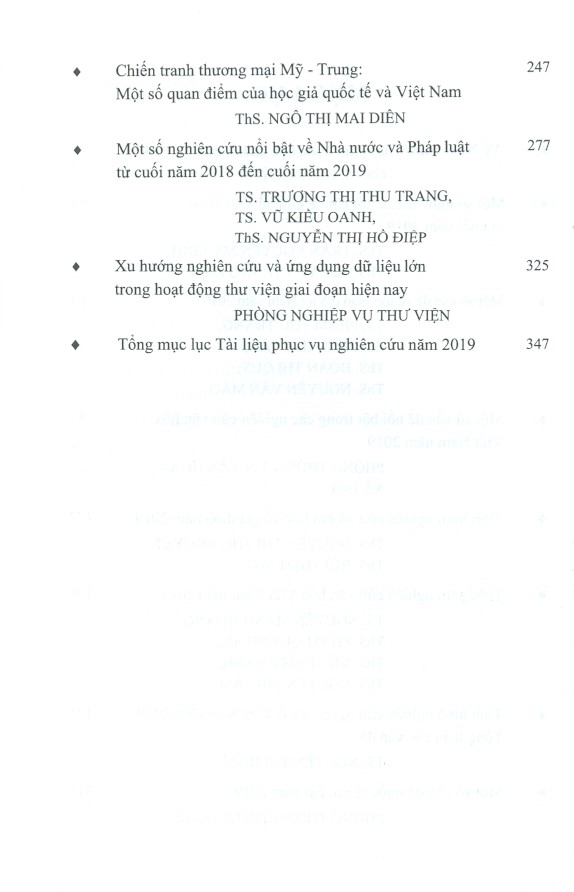 Niên Giám Thông Tin Khoa Học Xã Hội - Tập 15