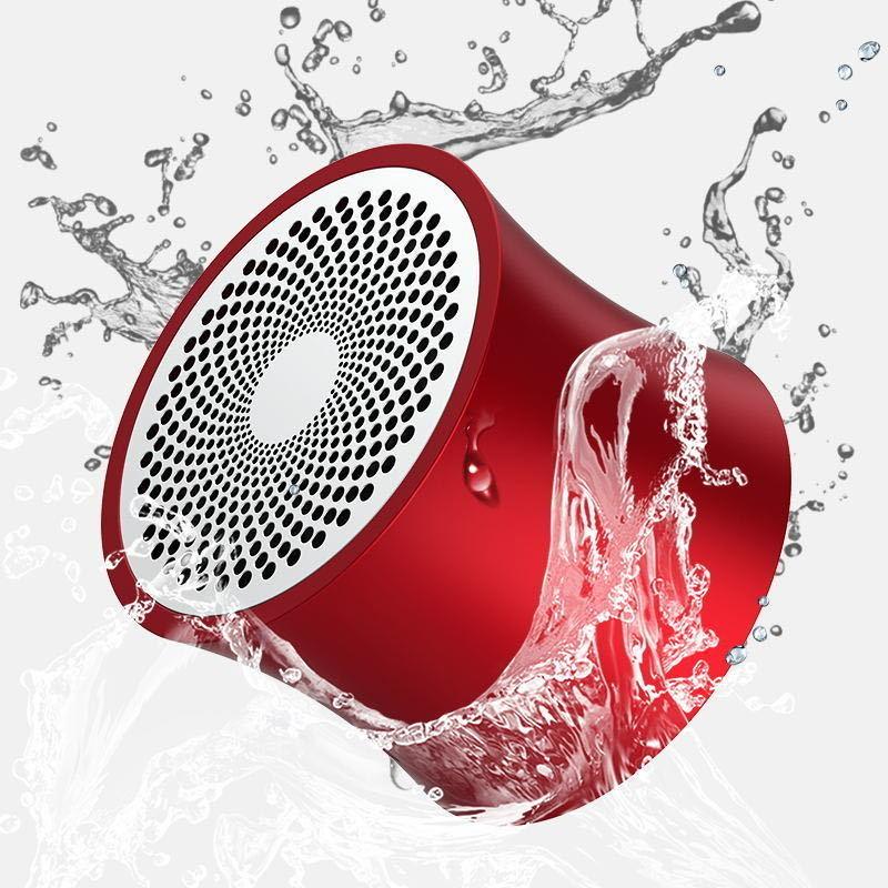 Loa siêu loa siêu trầm Ewa A104 Mini Subwofer Super Bass Stereo không dây loa ngoài trời Hi Fi Sound Waterproof Desktop TF Color: Pink