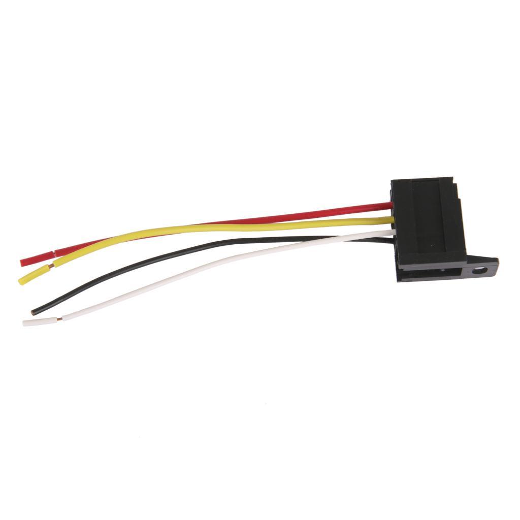 Car Truck Auto 12V 30a 30 Amp    four pin 4P & Socket 4 Wire Type