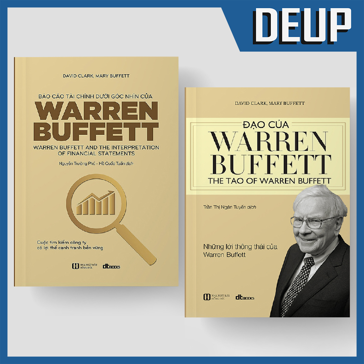 Combo Báo Cáo Tài Chính Dưới Góc Nhìn Của Warren Buffett + Đạo Của Warren Buffett