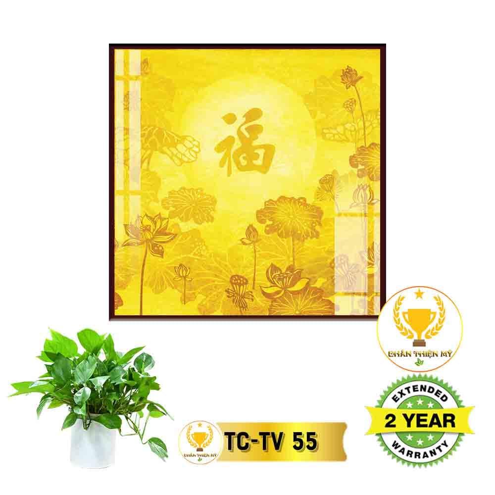 Tranh trúc chỉ in Vuông_TCV10
