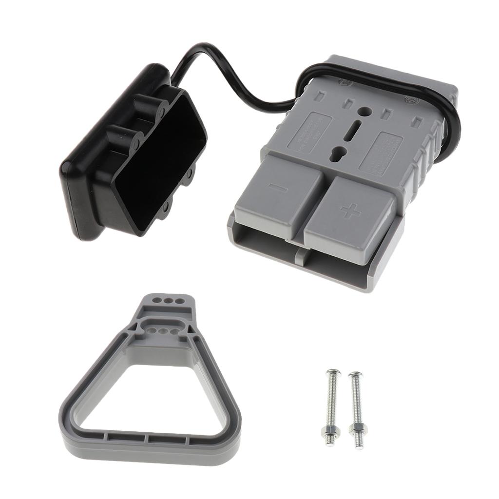 350Amp 600V Winch Trailer Battery Quick Disconnect Connector Cap Handle