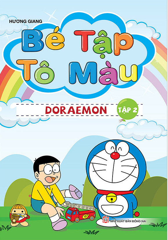 Combo Bé Tập Tô Màu Doraemon ( 10 quyển ) (BÌA NGẪU NHIÊN ) - KV