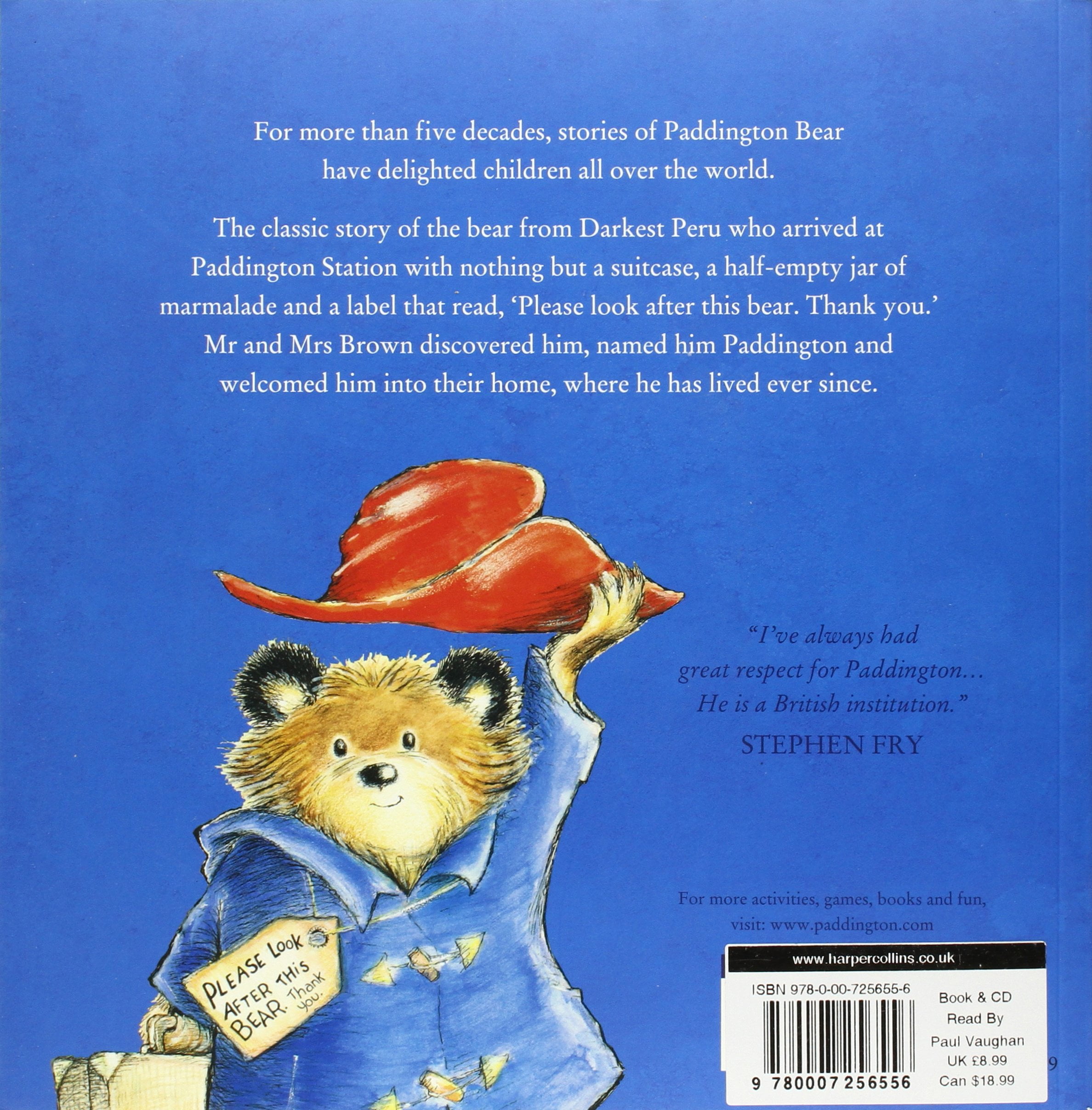 Sách thiếu nhi tiếng Anh - Paddington: The original story of the bear from Peru Unabridged edition