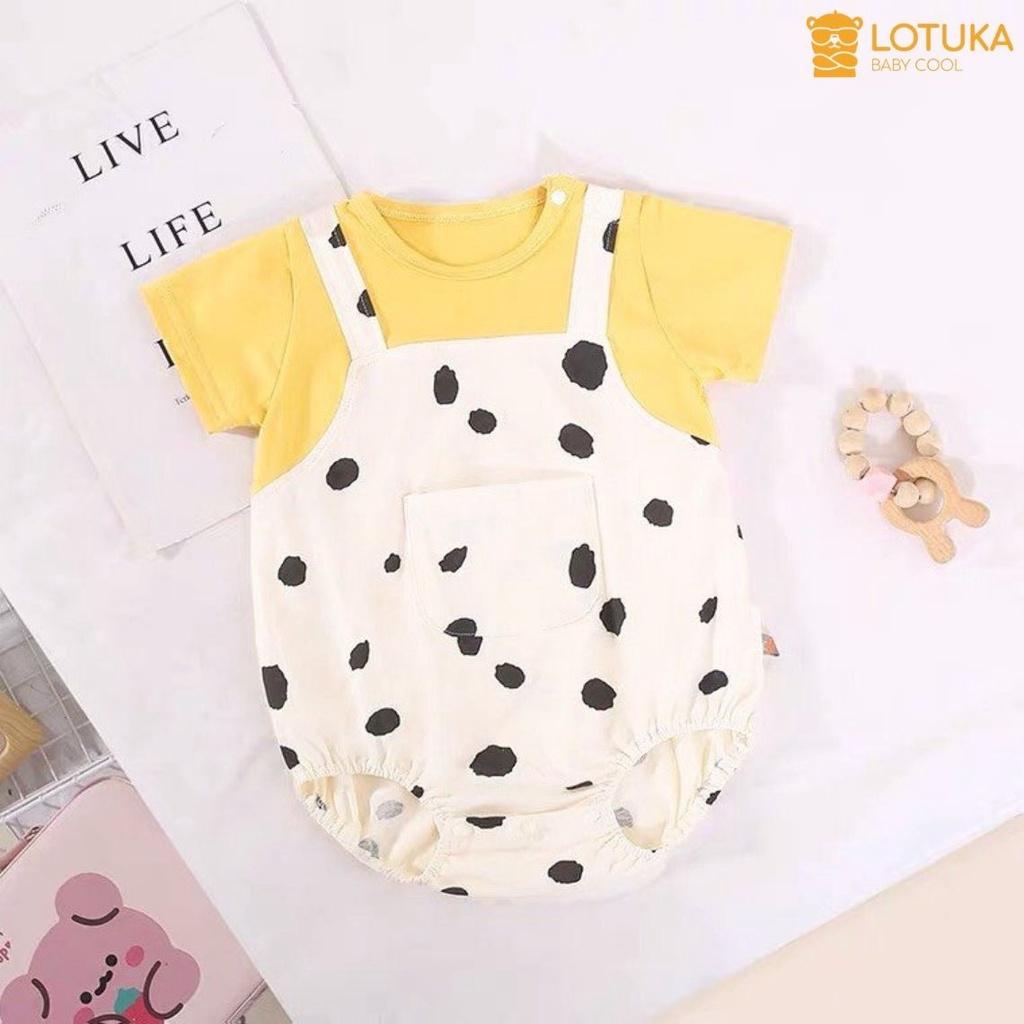 Bodysuit cho bé hình yếm dễ thương, bộ body đùi bé trai bé gái, mẫu quần áo sơ sinh từ 3-12kg