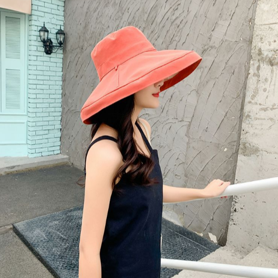 Mũ nón rộng vành chống nắng chống uv phong cách Hàn mới