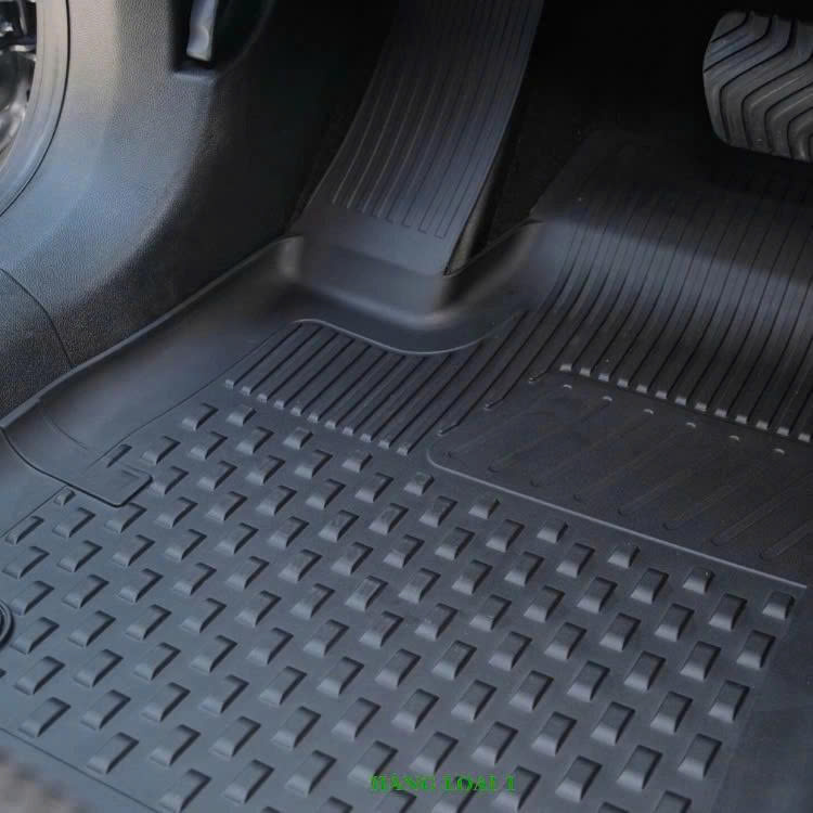 Thảm lót sàn ô tô nhựa TPE Silicon Volkswagen T-Cross (Tcross) 2019+ Black Nhãn hiệu Macsim