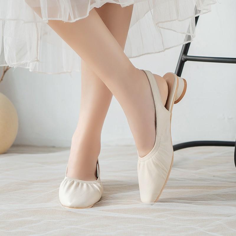 Giày Da Pu Gót Thấp Thiết Kế Thoải Mái