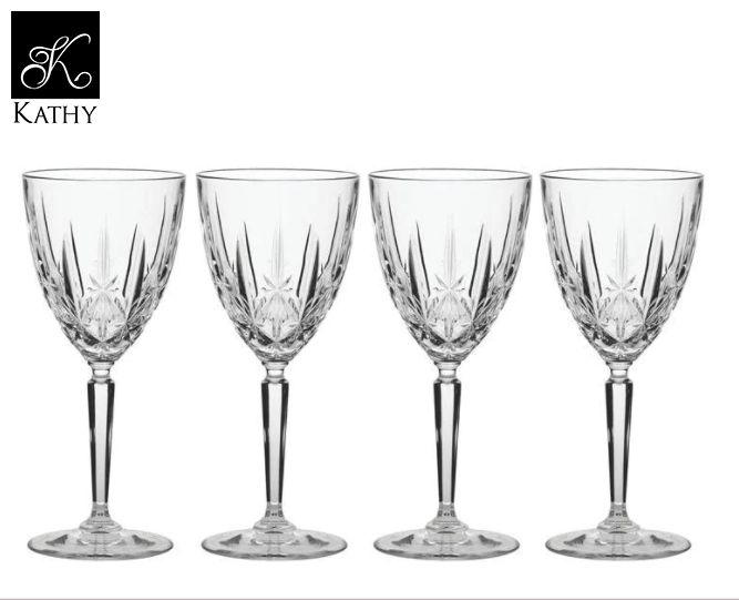 SPARKLE Set 4 ly Waterford rượu vang pha lê 5617