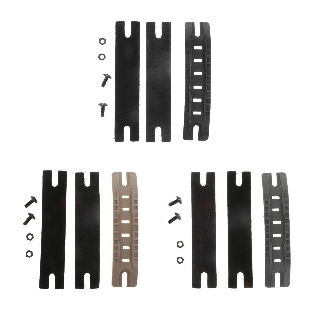 2x Tactical Helmet Side Rail for Fast ARC Helmet Hunting Paintball
