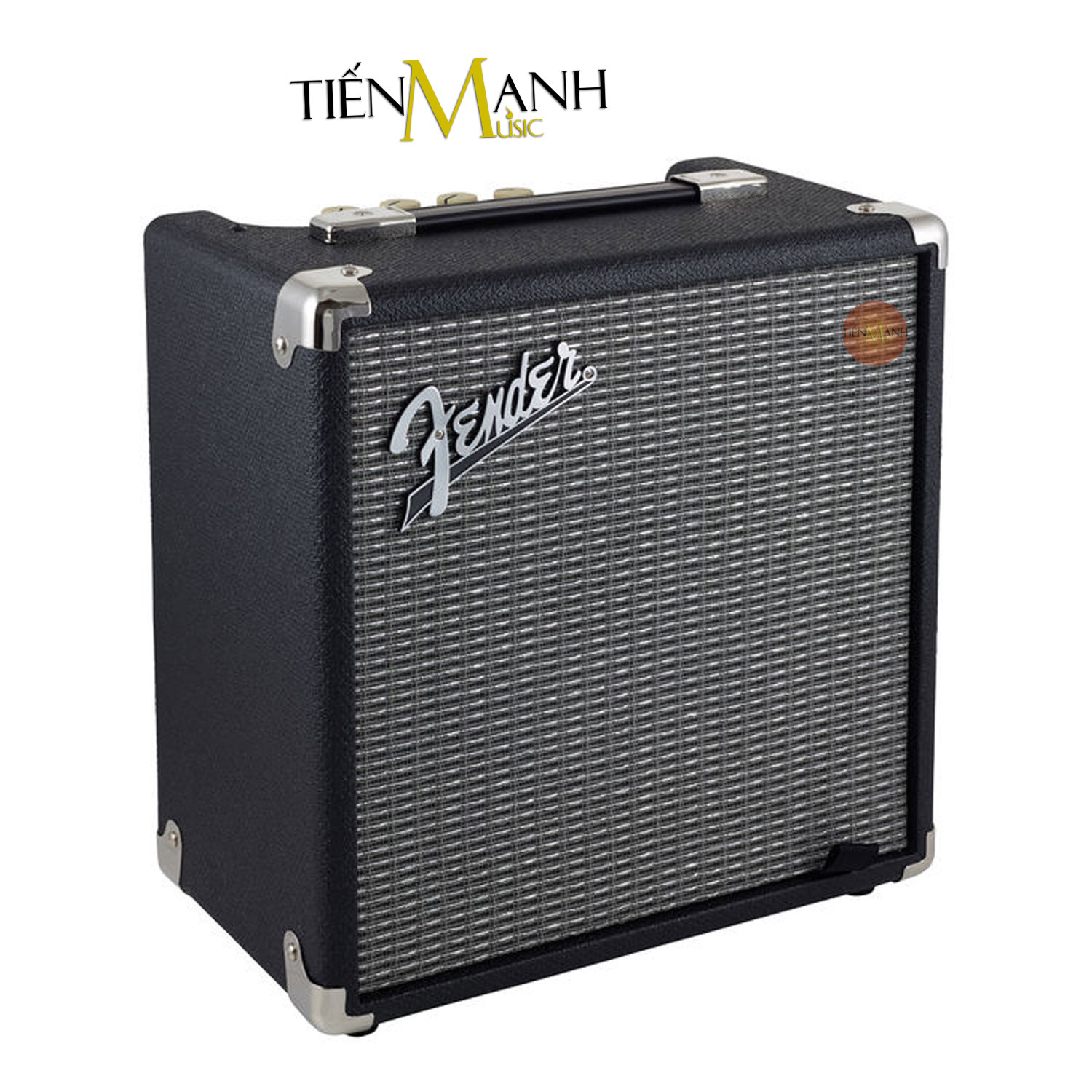 Amply Bass Fender Rumble 15 - Loa Ampli Đàn Guitar Combo Amplifier 230V 15W UK V3 Hàng Chính Hãng - Kèm Móng Gẩy DreamMaker