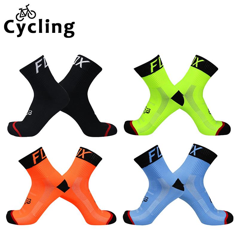 Những chiếc vớ thể thao đua xe đạp chuyên nghiệp mới Color: orange