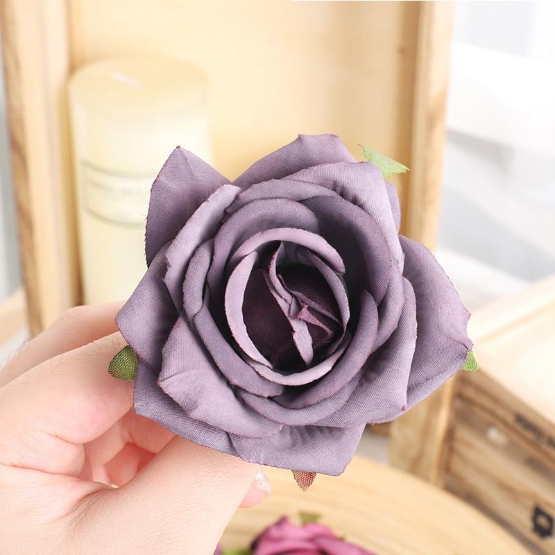 Bộ 5 Hoa Hồng Giả Dùng Trang Trí Tiệc Cưới/Làm Quà Tặng