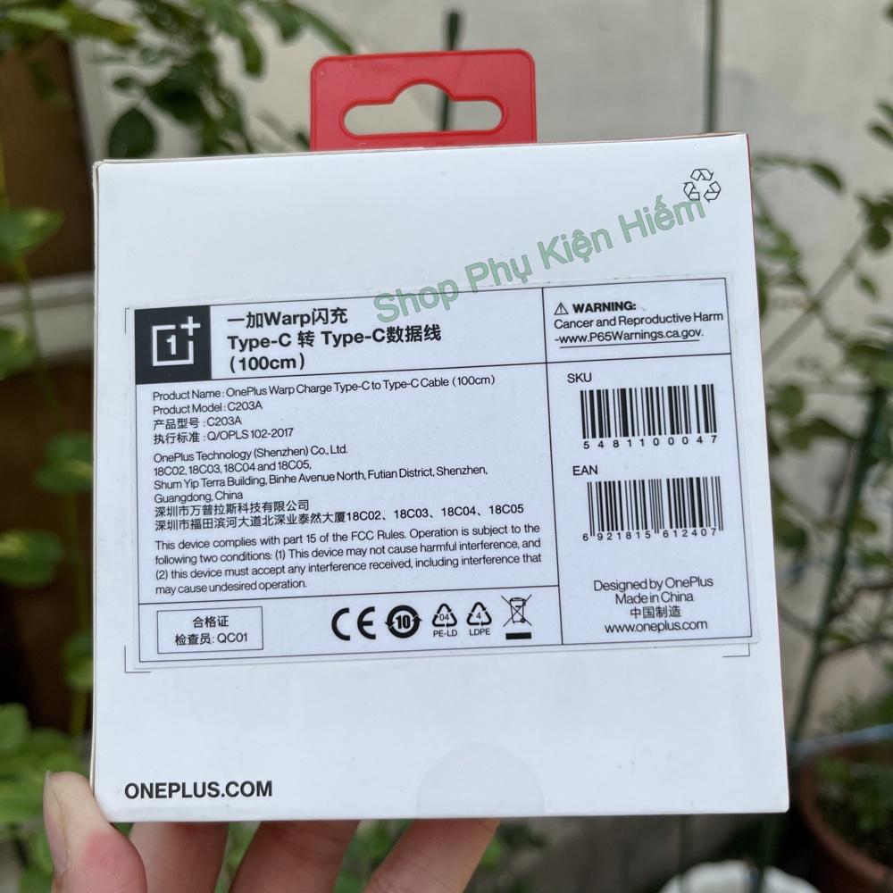 Cáp Warp dành cho chính hãng Oneplus - Hàng nhập khẩu