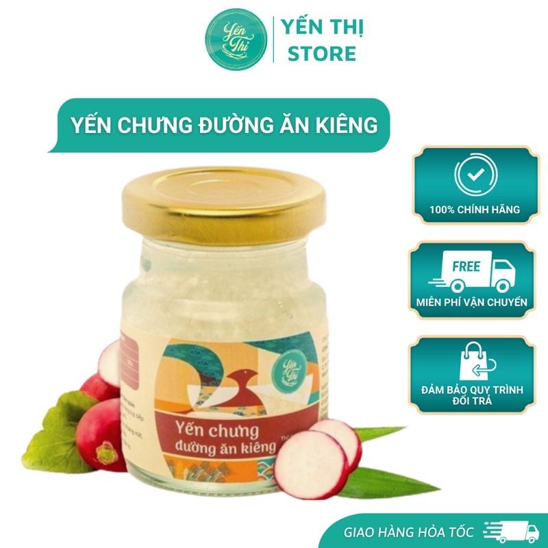 Yến Thị-Chưng Không Đường -Hũ Chưng Sẵn- 12Gram yến tươi-70ml