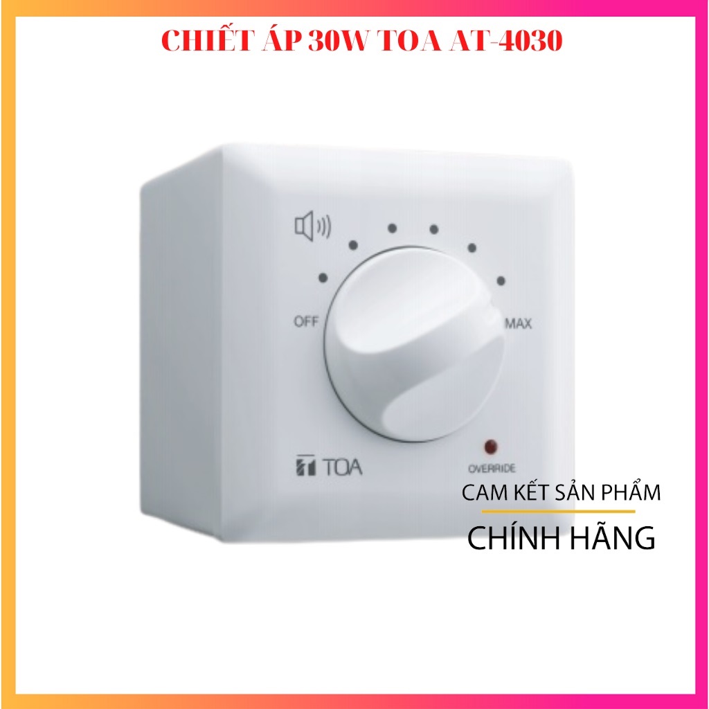 Chiết áp điều chỉnh âm lượng 30W TOA AT-4030 -  Hàng Chính Hãng