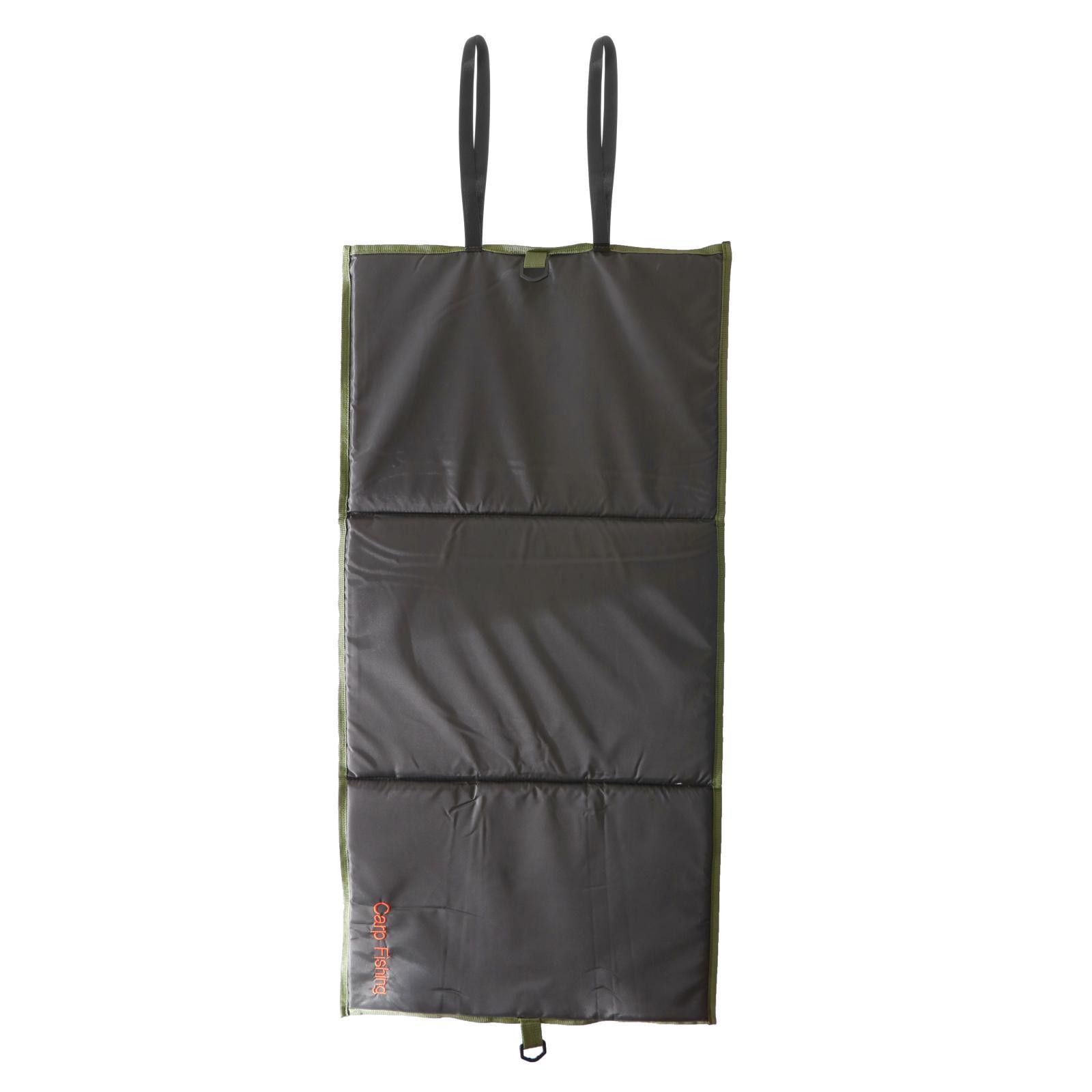 Folding Unhooking Mat, Professional Carp Fishing Floor Landing Mat Splash Mat - Green