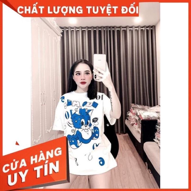 Áo Thun Form Thụng Tay Lỡ Chất Thấm Hút Mồ Hôi