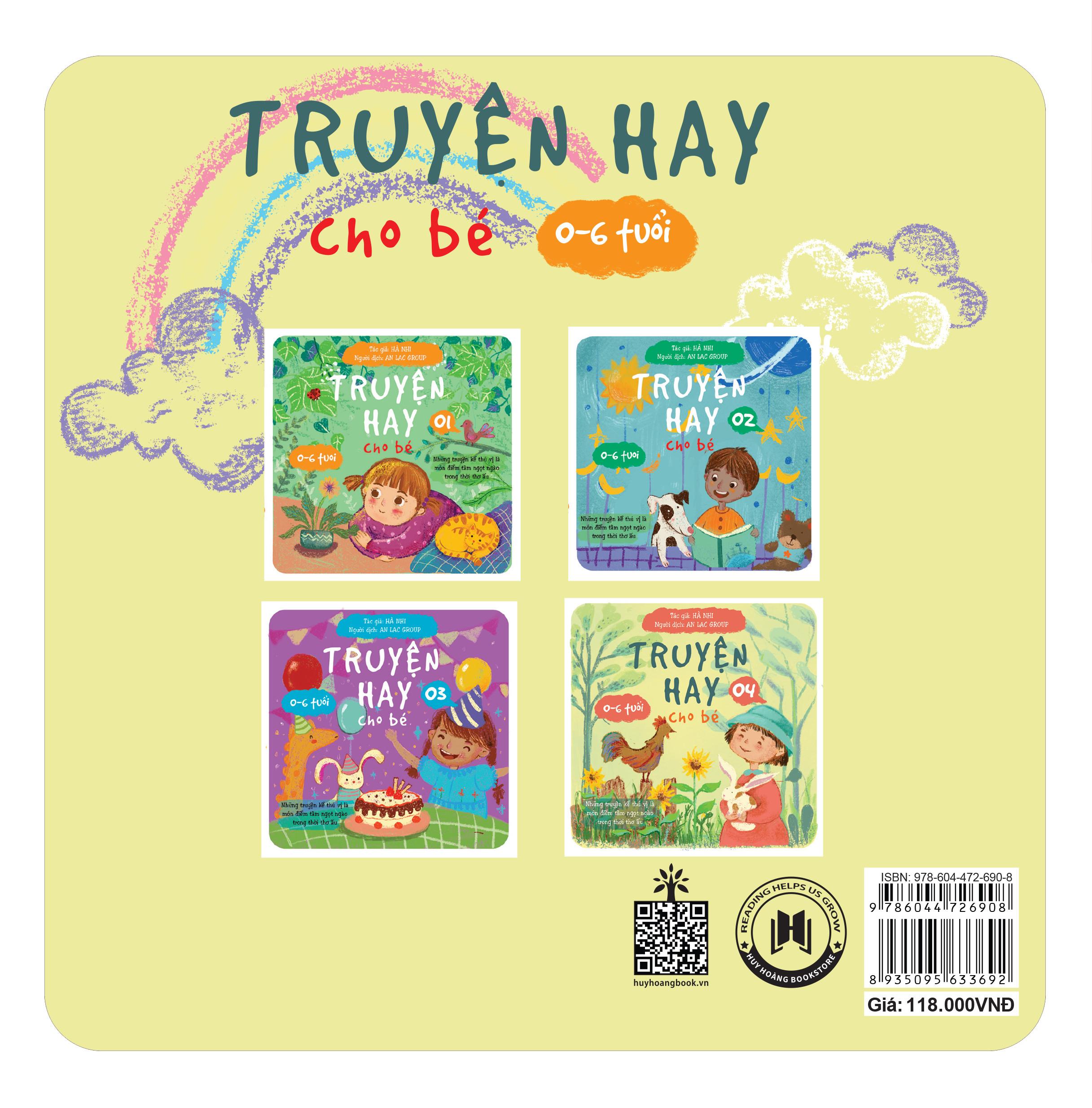 Truyện Hay Cho Bé 0-6 Tuổi - Tập 4 (Tái Bản 2024)