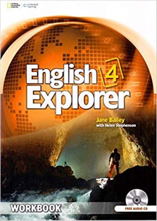 English Explorer 4 WorkBook with Audio CDs