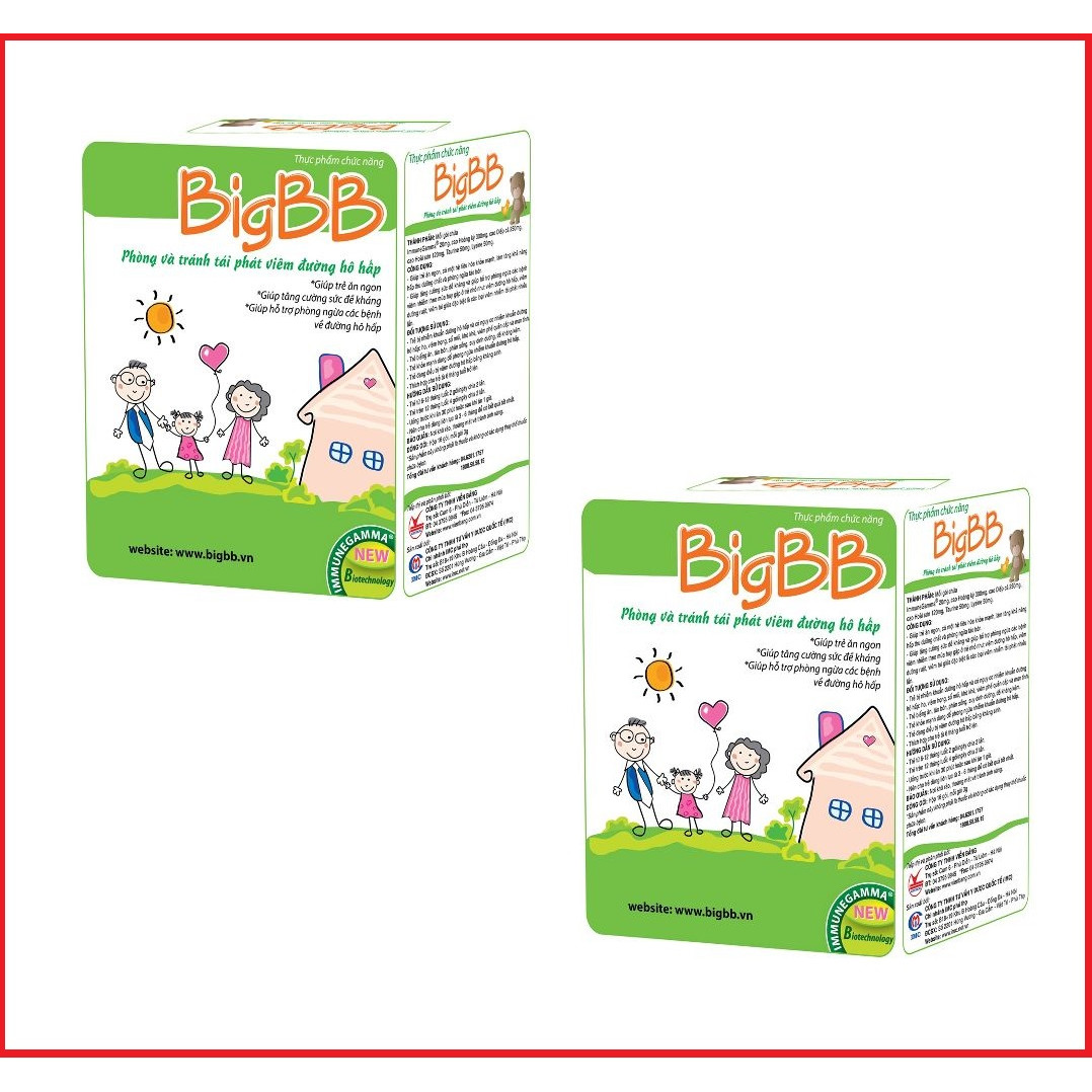 Cốm BigBB giúp trẻ ăn ngon, tăng sức đề kháng