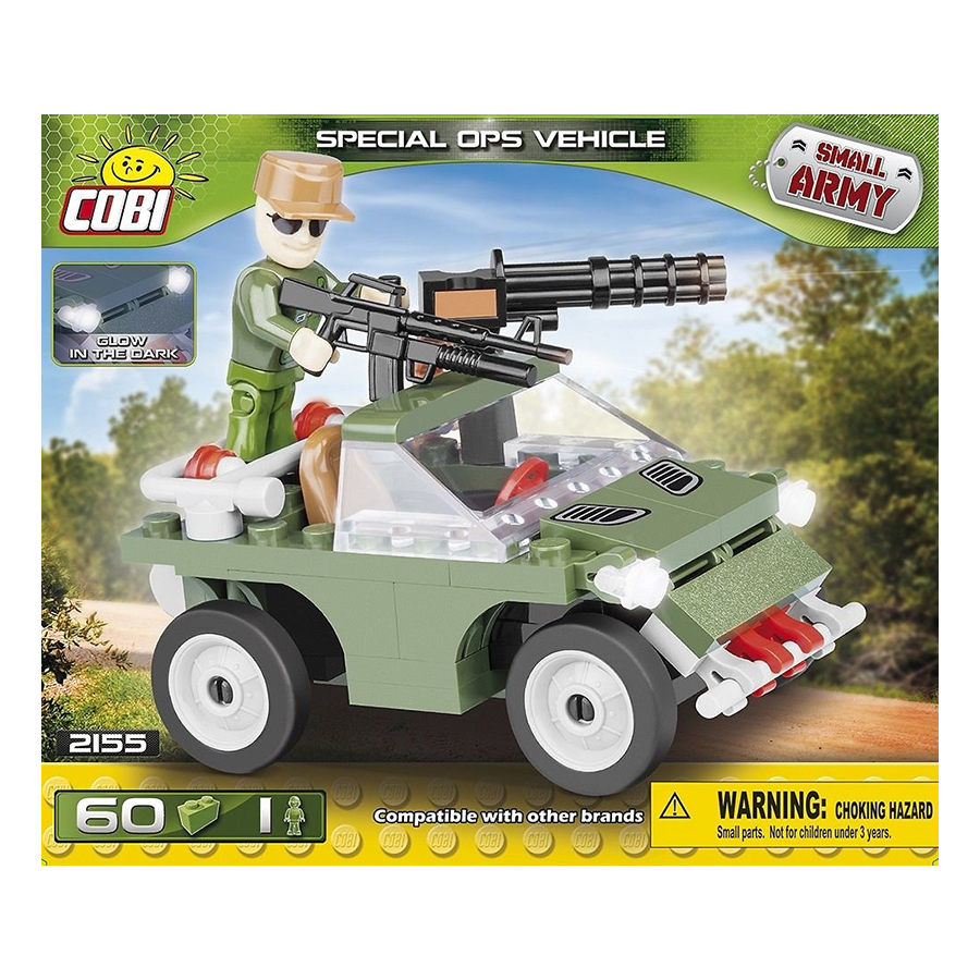 Đồ chơi lắp ráp Xe Buggy tuần tra Cobi 2155
