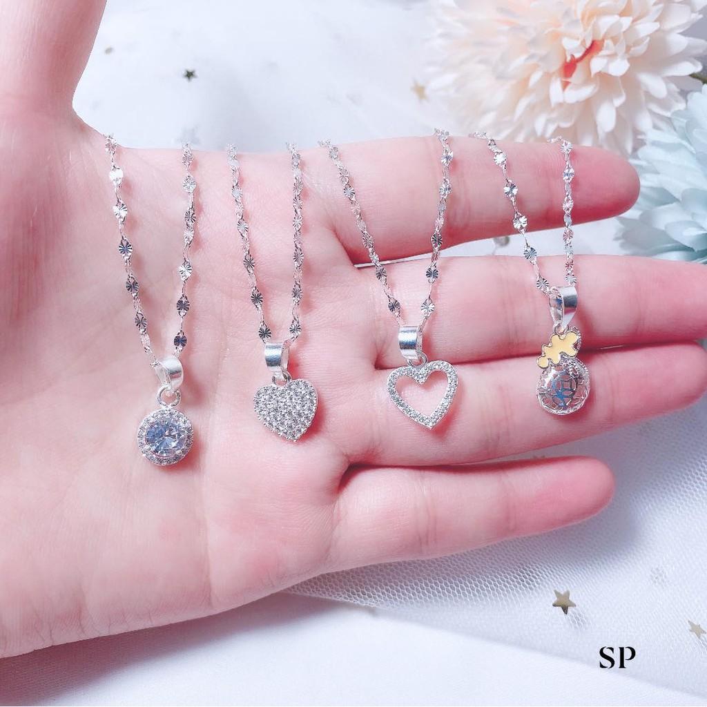 Dây chuyền bạc nữ Vòng cổ nữ,dây chuyền thời trang, rẻ, đẹp