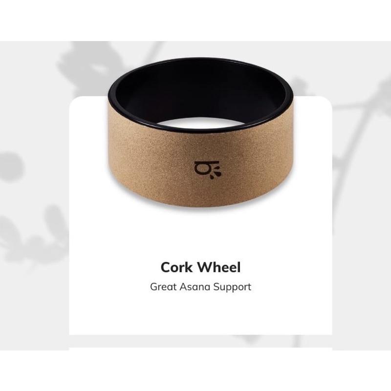 Vòng tập yoga gỗ bần Binks, yogawheel gỗ bần chịu lực 200kg