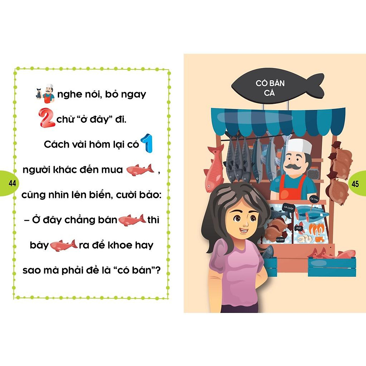 Sách Phát Triển Tư Duy Và Ngôn Ngữ Cho Bé - Truyện Đọc Bằng Hình Ảnh - Truyện Ngụ Ngôn Việt Nam đặc sắc tập 2